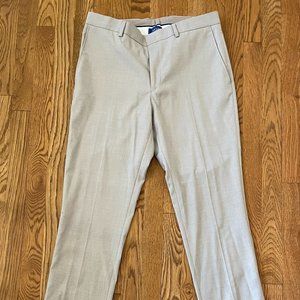{APT. 9} Men's Light Grey Slacks Dress Pants Size 32/32